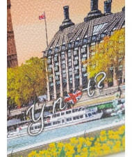 YNOT YESBAG Medium clutch bag with cuff yellow flower - Women&rsquo;s Bags - 3