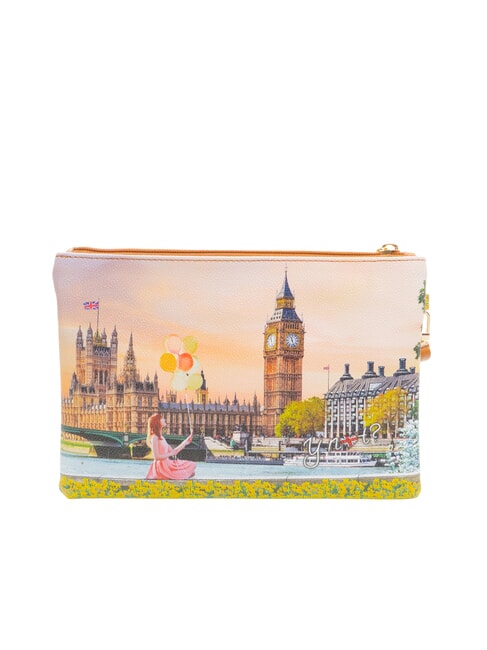 YESBAG Medium clutch bag with cuff yellow flower - Women&rsquo;s Bags