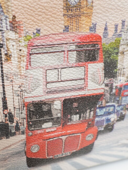 YESBAG Large flared beauty case london rainbow - Beauty Case