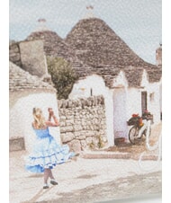 YNOT YESBAG Clutch bag with metal shoulder strap alice in trulli - Women&rsquo;s Bags - 3