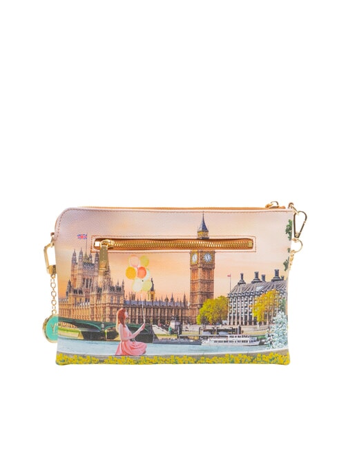 YESBAG Clutch bag with metal shoulder strap yellow flower - Women&rsquo;s Bags