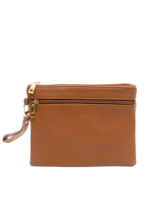 LOVERS Envelope clutch with wristlet tan - Women&rsquo;s Bags