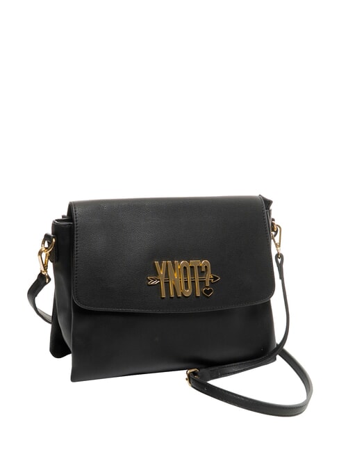 LOVERS Shoulder bag with flap BLACK - Women&rsquo;s Bags
