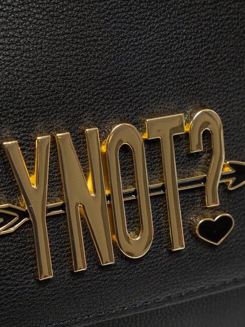 LOVERS Shoulder bag with flap BLACK - Women&rsquo;s Bags