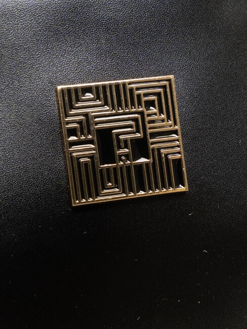 LUCY Flared beauty case BLACK - Beauty Case