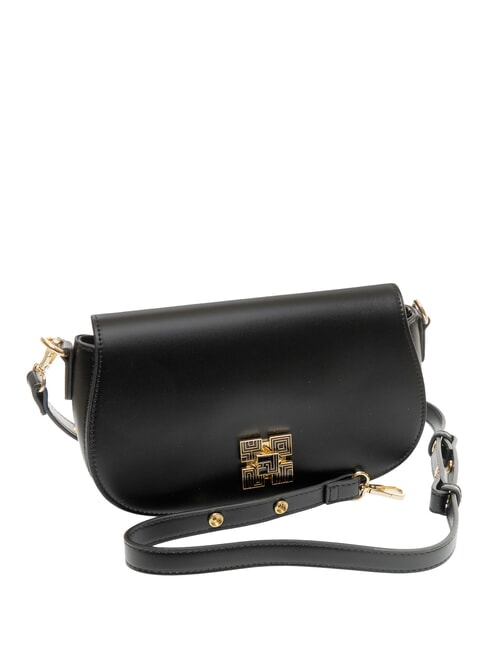 LUCY Shoulder bag with flap BLACK - Women&rsquo;s Bags