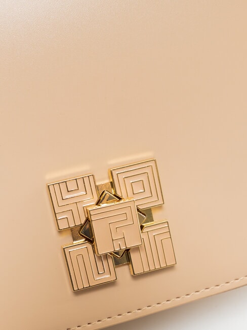 LUCY Shoulder bag with flap sand - Women&rsquo;s Bags