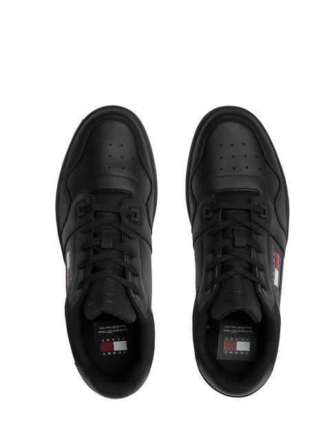 TOMMY JEANS Retro Basket  black - Men&rsquo;s shoes