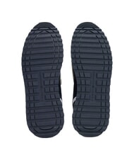 TOMMY HILFIGER TH Suede and fabric sneakers desert sky - Men&rsquo;s shoes - 7