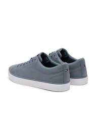 TOMMY HILFIGER TH LOW CORE Canvas sneakers overcast grey - Men&rsquo;s shoes - 5