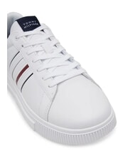 TOMMY HILFIGER MODERN CUPSOLE STRIPES Leather sneakers white - Men&rsquo;s shoes - 3
