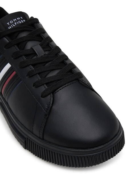 MODERN CUPSOLE STRIPES Leather sneakers black - Men&rsquo;s shoes