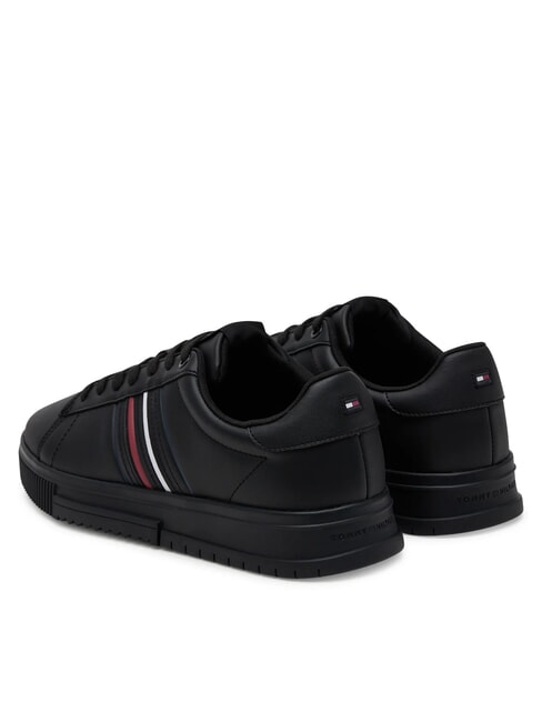 MODERN CUPSOLE STRIPES Leather sneakers black - Men&rsquo;s shoes