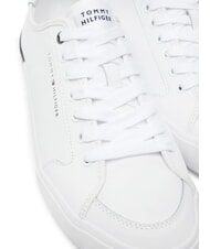 TOMMY HILFIGER CORE CORPORATE Leather sneakers white - Men&rsquo;s shoes - 3