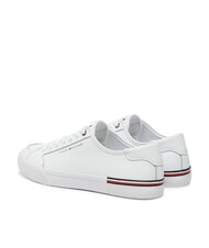 TOMMY HILFIGER CORE CORPORATE Leather sneakers white - Men&rsquo;s shoes - 5