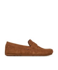 TOMMY HILFIGER CASUAL DRIVER Suede leather loafers - Men&rsquo;s shoes