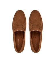 TOMMY HILFIGER CASUAL DRIVER Suede leather loafers coconut grove - Men&rsquo;s shoes - 4