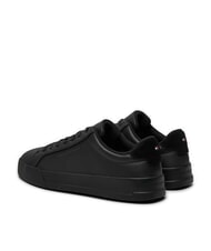 TOMMY HILFIGER COURT BETTER Leather sneakers black - Men&rsquo;s shoes - 5