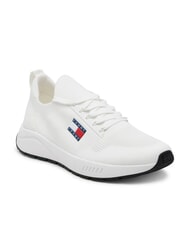 TOMMY HILFIGER THJ KNITTED Fabric sneakers ecru - Men&rsquo;s shoes - 3