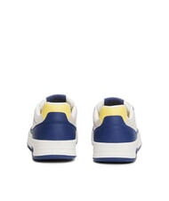 TOMMY HILFIGER TOMMY JEANS Cupsole Leather sneakers velvet blue - Men&rsquo;s shoes - 4
