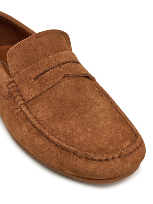 CASUAL DRIVER Suede leather loafers coconut grove - Men&rsquo;s shoes