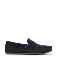 TOMMY HILFIGER CASUAL DRIVER Suede leather loafers - Men&rsquo;s shoes