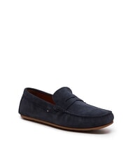 TOMMY HILFIGER CASUAL DRIVER Suede leather loafers desert sky - Men&rsquo;s shoes - 3
