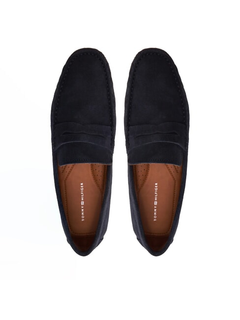 CASUAL DRIVER Suede leather loafers desert sky - Men&rsquo;s shoes