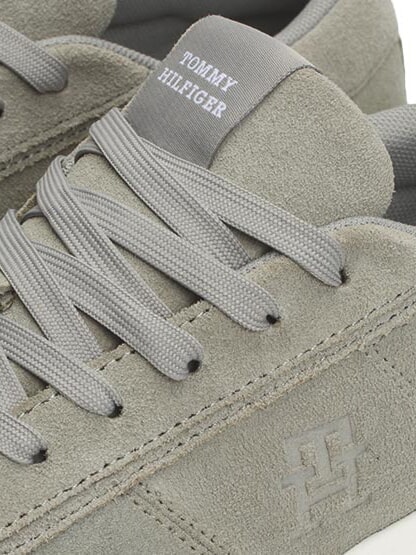 TH CUPSET SUEDE Leather sneakers antique silver - Men&rsquo;s shoes