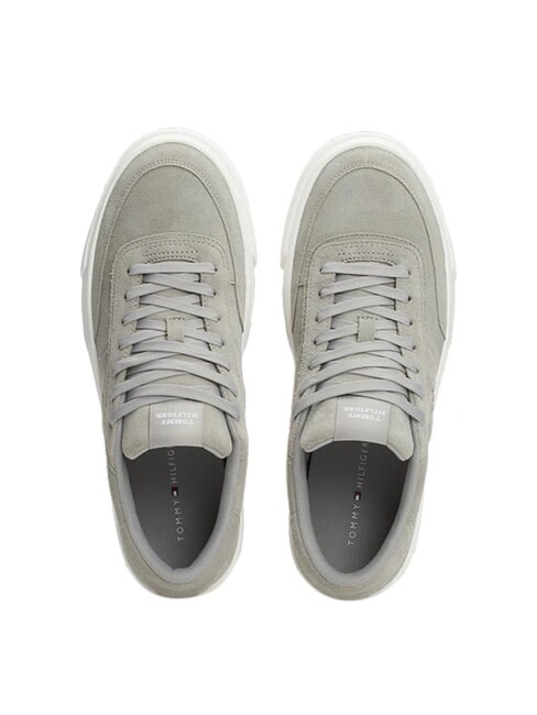 TH CUPSET SUEDE Leather sneakers antique silver - Men&rsquo;s shoes
