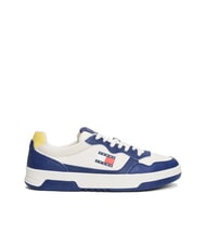 TOMMY HILFIGER TOMMY JEANS Cupsole Leather sneakers velvet blue - Men&rsquo;s shoes - 2