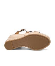 TOMMY HILFIGER TH High leather espadrilles wedge sandals cognac brown - Women&rsquo;s shoes - 6