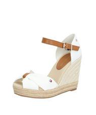 TOMMY HILFIGER BASIC BASIC Open toe high sandals ecru - Women&rsquo;s shoes - 3