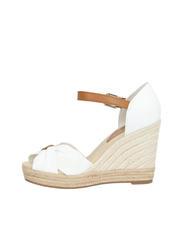 TOMMY HILFIGER BASIC BASIC Open toe high sandals ecru - Women&rsquo;s shoes - 4