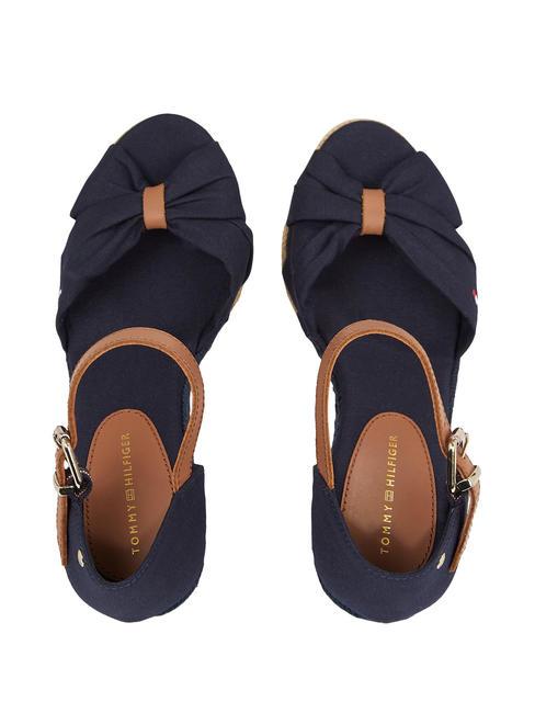 BASIC BASIC Open toe high sandals space blue - Women&rsquo;s shoes