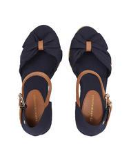 TOMMY HILFIGER BASIC BASIC Open toe high sandals space blue - Women&rsquo;s shoes - 3