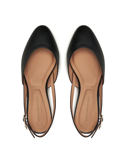 ELEGANT Leather sling-back pumps black - Women&rsquo;s shoes