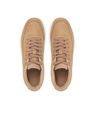 TOMMY HILFIGER MODERN COURT Women's leather sneakers claystone - Women&rsquo;s shoes - 4