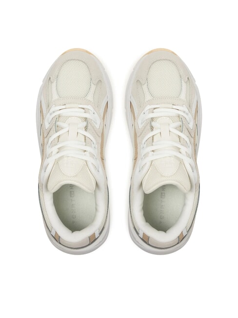 MODERN RUGGED Runner sneakers palm tree aop ivory silk - Women&rsquo;s shoes