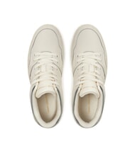 TOMMY HILFIGER TH Women's chunky leather sneakers ivory petal - Women&rsquo;s shoes - 4