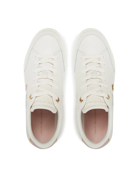 ESSENTIAL CHIC COURT Women's leather sneakers ancient white - Women&rsquo;s shoes