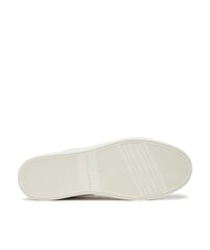 TOMMY HILFIGER ESSENTIAL CHIC COURT Women's leather sneakers ancient white - Women&rsquo;s shoes - 6