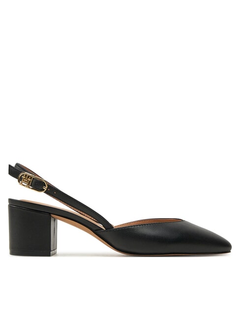 ELEGANT Leather sling-back pumps black - Women&rsquo;s shoes