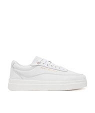 TOMMY HILFIGER MODERN COURT Leather platform sneakers white - Women&rsquo;s shoes - 2