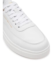 TOMMY HILFIGER MODERN COURT Leather platform sneakers white - Women&rsquo;s shoes - 3