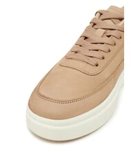TOMMY HILFIGER MODERN COURT Women's leather sneakers claystone - Women&rsquo;s shoes - 3