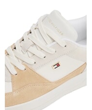 TOMMY HILFIGER BASKET MIX Women's sneakers ancient white/clayed pebble - Women&rsquo;s shoes - 4