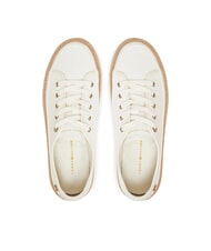 TOMMY HILFIGER TH Canvas epadrilles sneakers ancient white - Women&rsquo;s shoes - 4