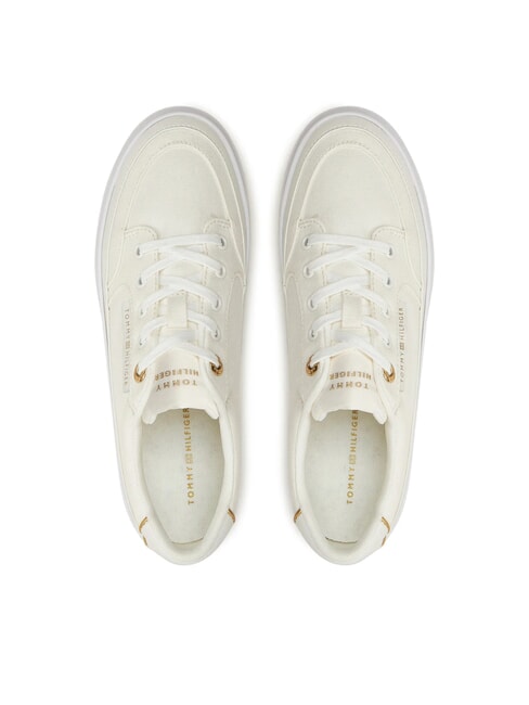 ESSENTIAL Canvas platform sneakers ecru - Women&rsquo;s shoes