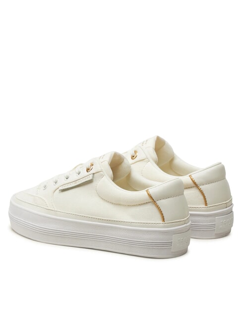 ESSENTIAL Canvas platform sneakers ecru - Women&rsquo;s shoes
